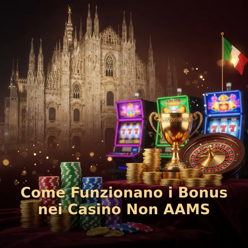 Come Funzionano i Bonus nei Casino Non AAMS